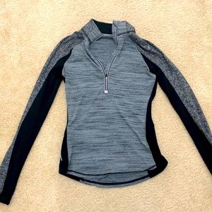 Athleta Quarter Zip Workout Shirt